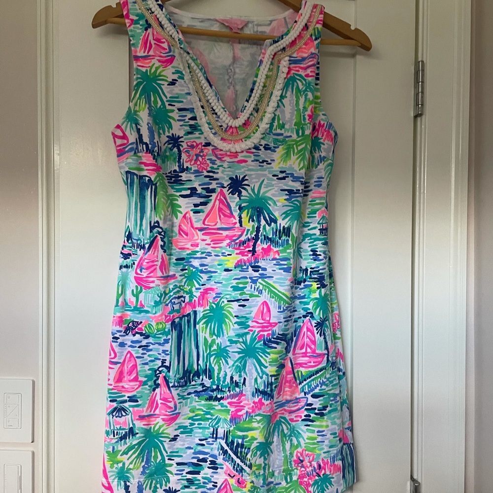 Lilly Pulitzer Harper shift Multi Salt in the Air